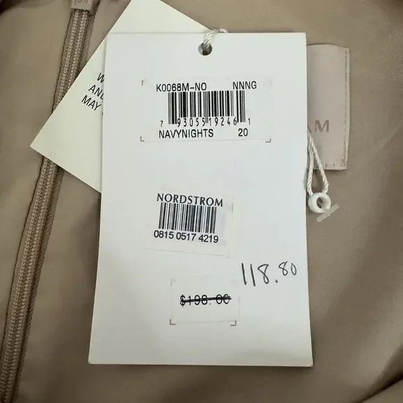 Gal Meets Glam Colection Rosemary Midi Dress Women's Size 20 Floral Embroidered - Picture 10 of 15